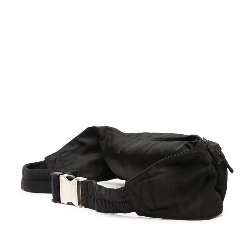 Prada Tessuto Belt Bag Black Very good condition - Back View