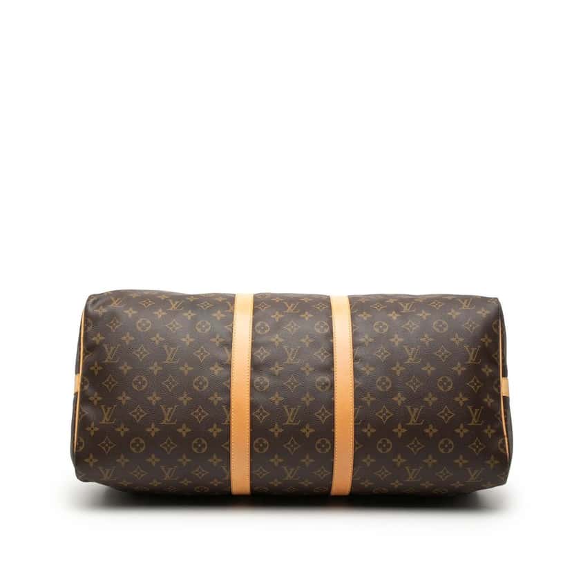 Louis Vuitton Monogram Keepall Bandouliere 55 Brown Very good condition - Inside View