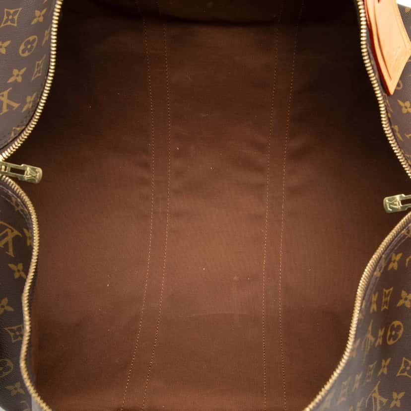 Louis Vuitton Monogram Keepall Bandouliere 55 Brown Very good condition - Model View