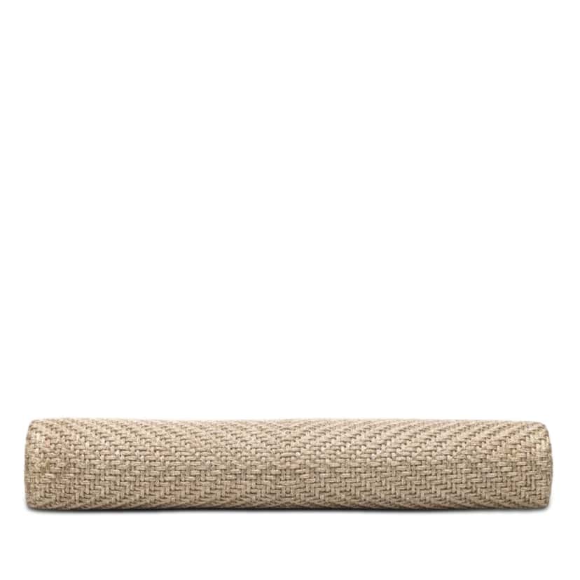 Gucci Woven Metallic Leather and Silk Clutch Gold Leather Very good condition - Inside View