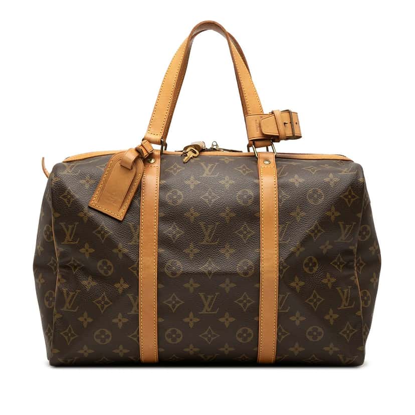 Louis Vuitton Monogram Sac Souple 35 Brown Good condition - Front View