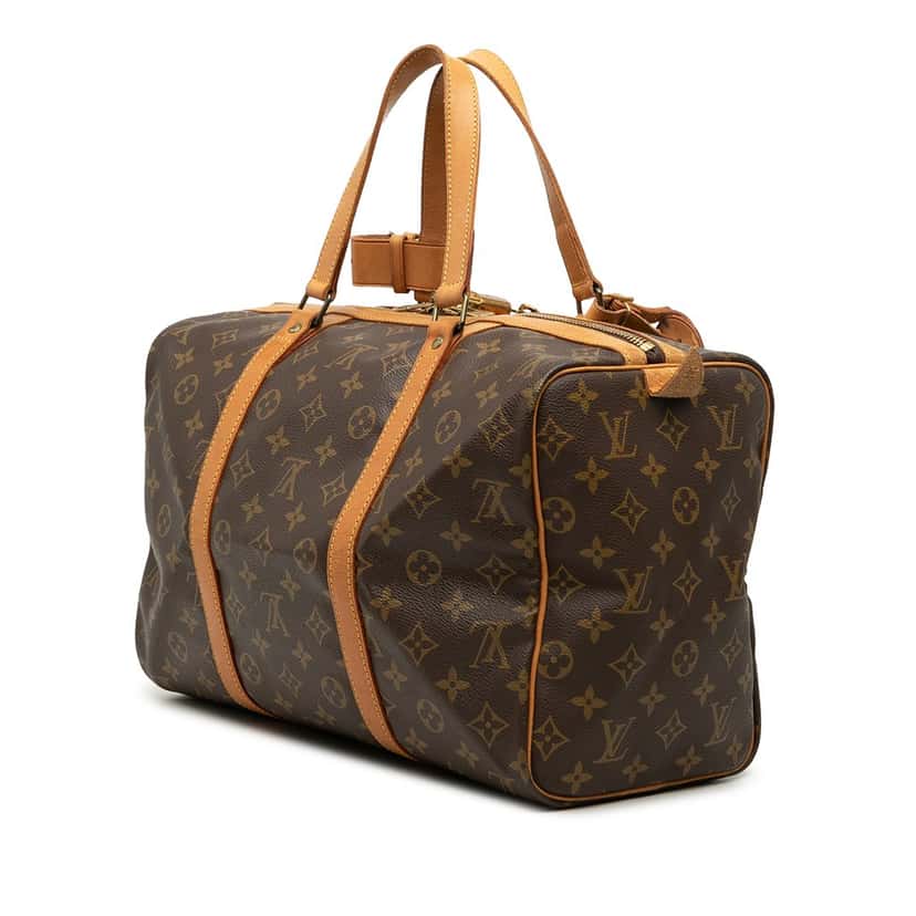 Louis Vuitton Monogram Sac Souple 35 Brown Good condition - Back View