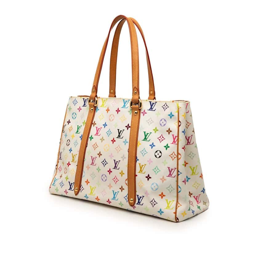 Louis Vuitton Monogram Multicolore Aurelia GM White Good condition - Back View