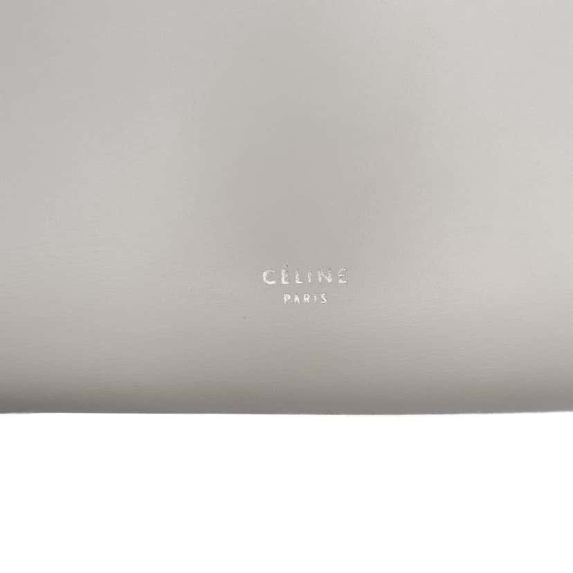 Celine Mini Smooth Calfskin Belt Bag White Leather Good condition - Box View