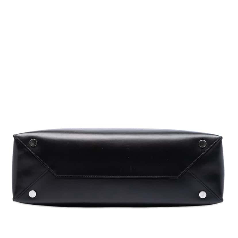 Balenciaga Small Leather Cable Shopper Tote Black Leather Never worn, with tag - Inside View