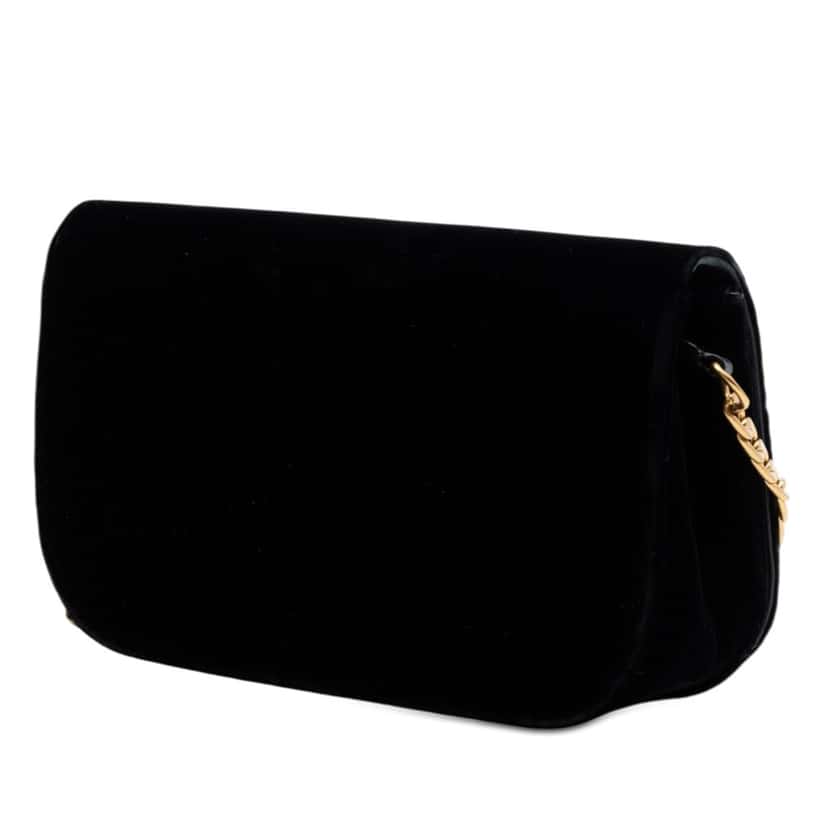 Prada Velluto Crossbody Black Very good condition - Back View