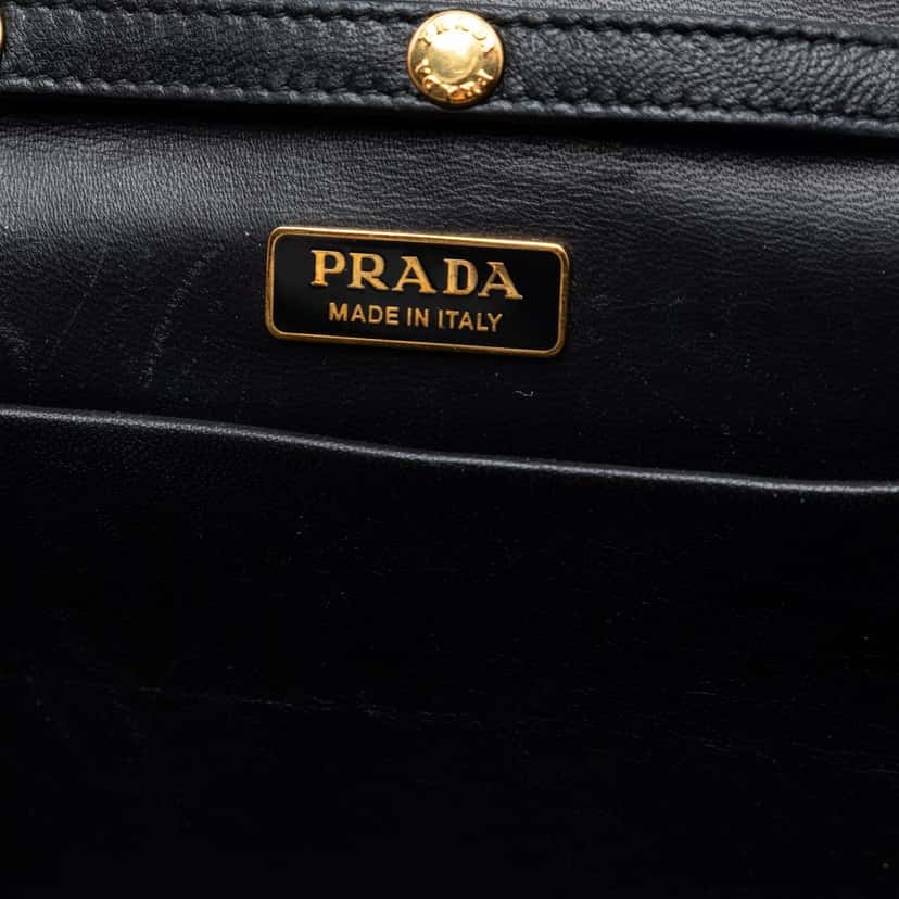 Prada Velluto Crossbody Black Very good condition - Box View