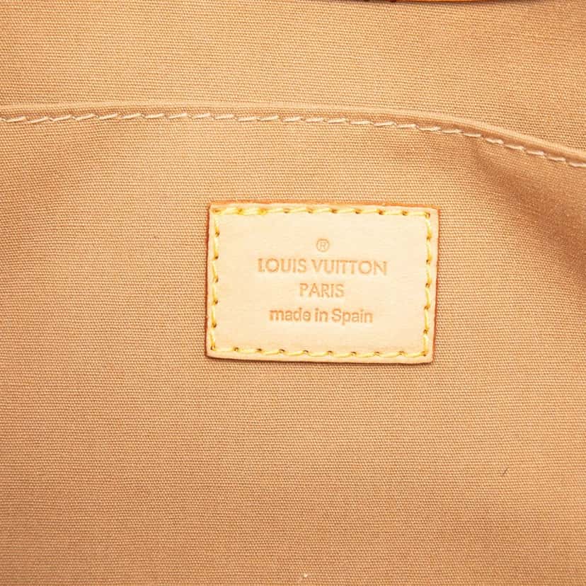 Louis Vuitton Monogram Vernis Roxbury Drive Beige Leather Very good condition - Box View