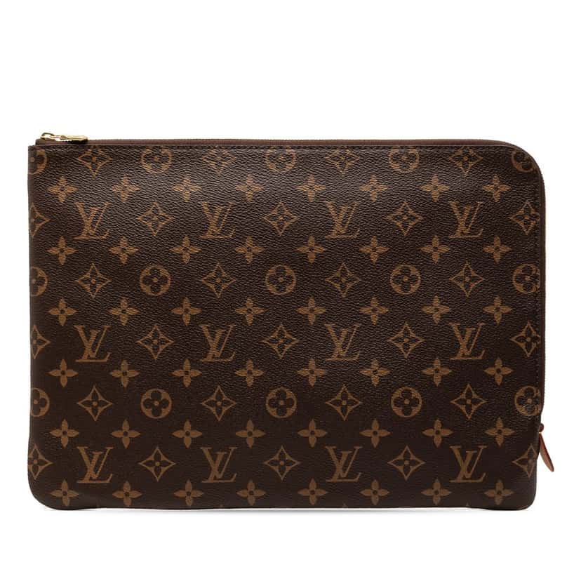 Louis Vuitton Monogram Etui Voyage MM Brown Very good condition - Front View