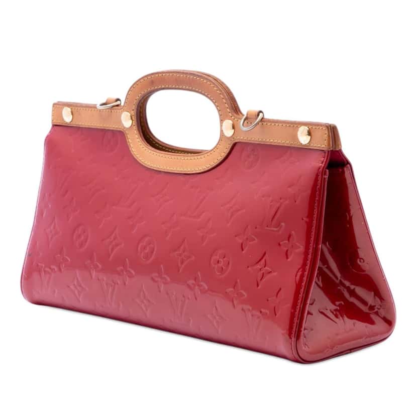 Louis Vuitton Monogram Vernis Roxbury Drive Red Leather Very good condition - Back View