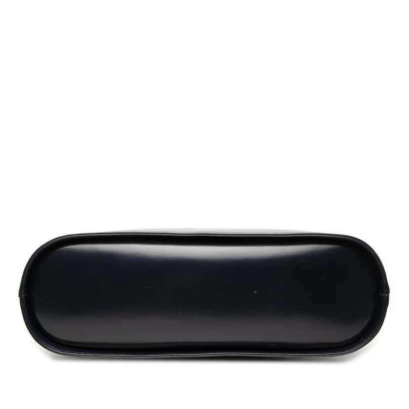 Saint Laurent Leather Handbag Blue Leather Very good condition - Inside View