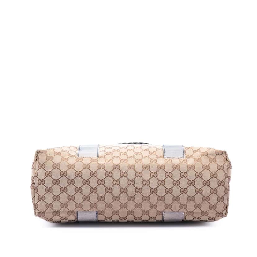 Gucci GG Canvas Sukey Shoulder Bag Beige Very good condition - Inside View