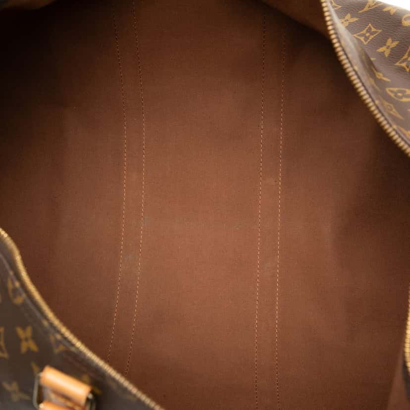 Louis Vuitton Monogram Keepall 55 Brown Very good condition - Model View