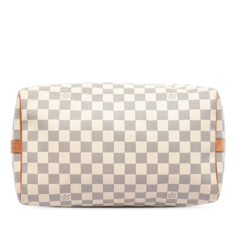 Louis Vuitton Damier Azur Speedy Bandouliere 30 White Very good condition - Inside View