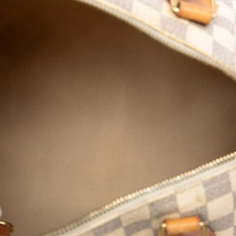Louis Vuitton Damier Azur Speedy Bandouliere 30 White Very good condition - Model View