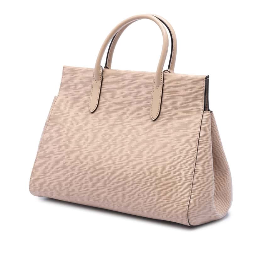 Louis Vuitton Epi Marly MM Beige Leather Very good condition - Back View