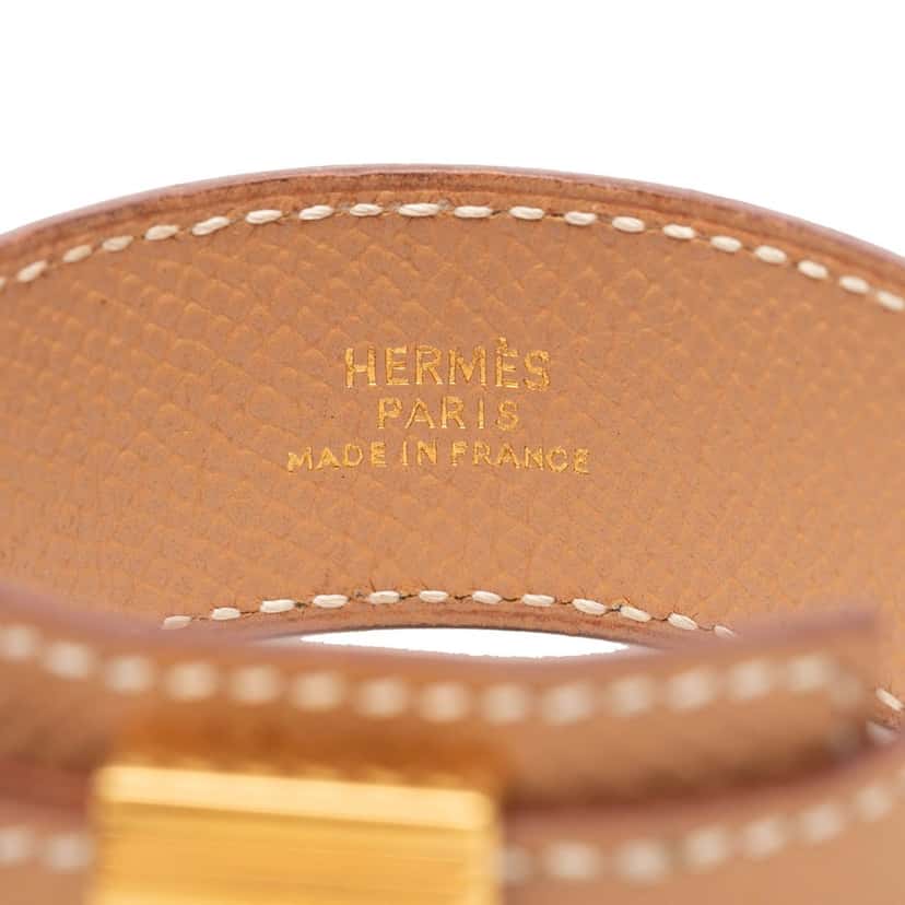 Hermès Epsom Artemis Bracelet Brown Leather Very good condition - Model View