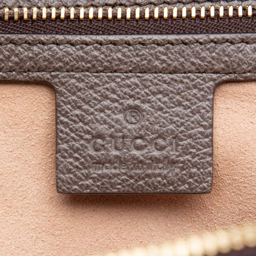 Gucci GG Supreme Ophidia Satchel Beige Very good condition - Box View
