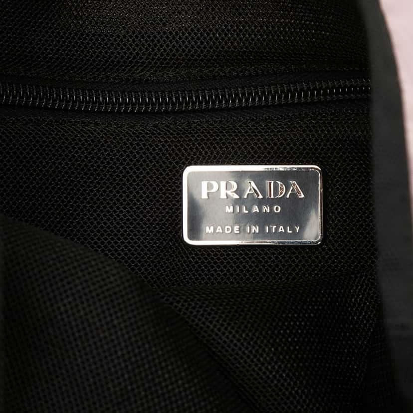 Prada Tessuto Tote Pink Very good condition - Box View