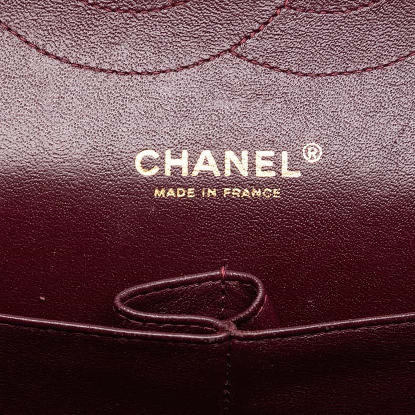 Chanel Jumbo Classic Lambskin Double Flap Black Leather Very good condition - Box View