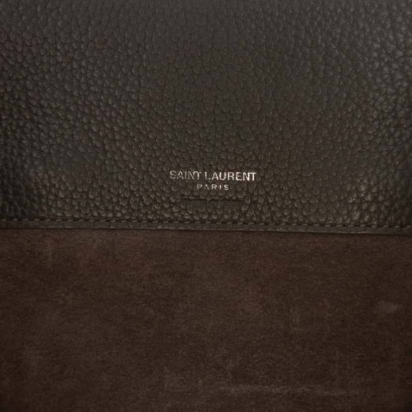 Saint Laurent Baby Grained Calfskin Sac de Jour Satchel Other Leather Good condition - Box View