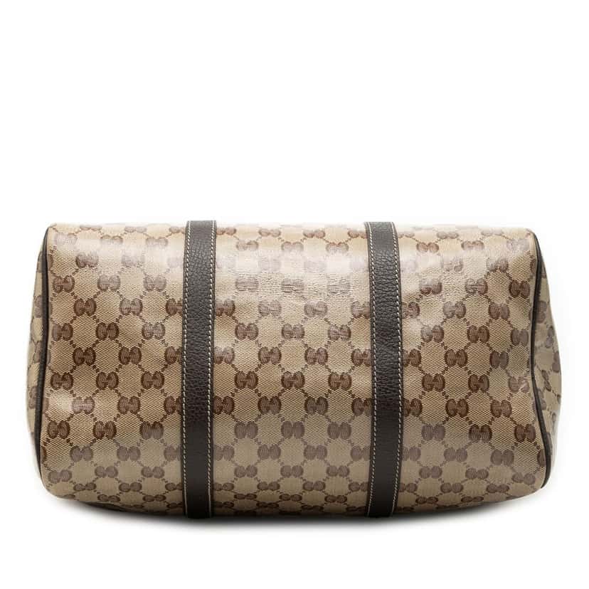 Gucci Medium GG Crystal Joy Boston Bag Beige Very good condition - Inside View
