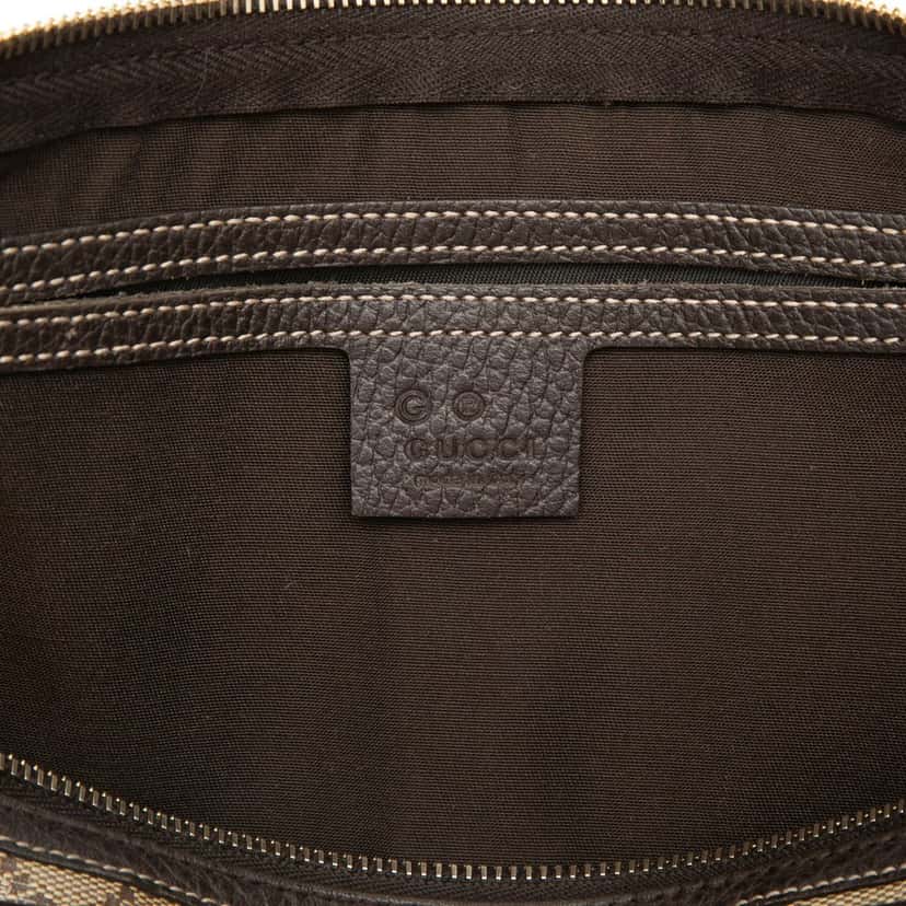 Gucci Medium GG Crystal Joy Boston Bag Beige Very good condition - Box View
