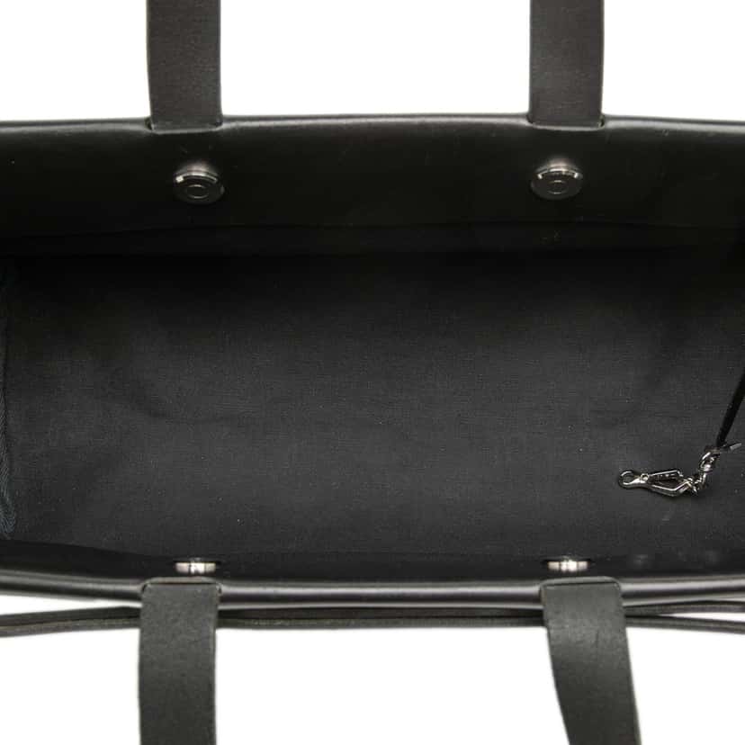 Hermès Toile and Vache Hunter Herbag Cabas MM Black Very good condition - Model View