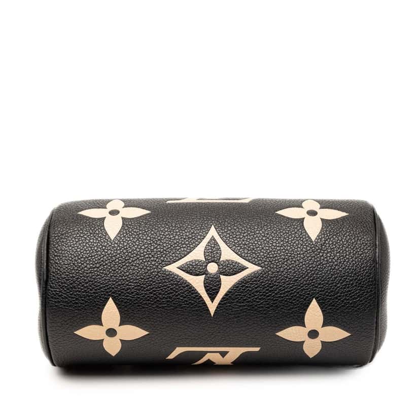 Louis Vuitton Bicolor Monogram Empreinte Giant Papillon BB Black Leather Very good condition - Inside View