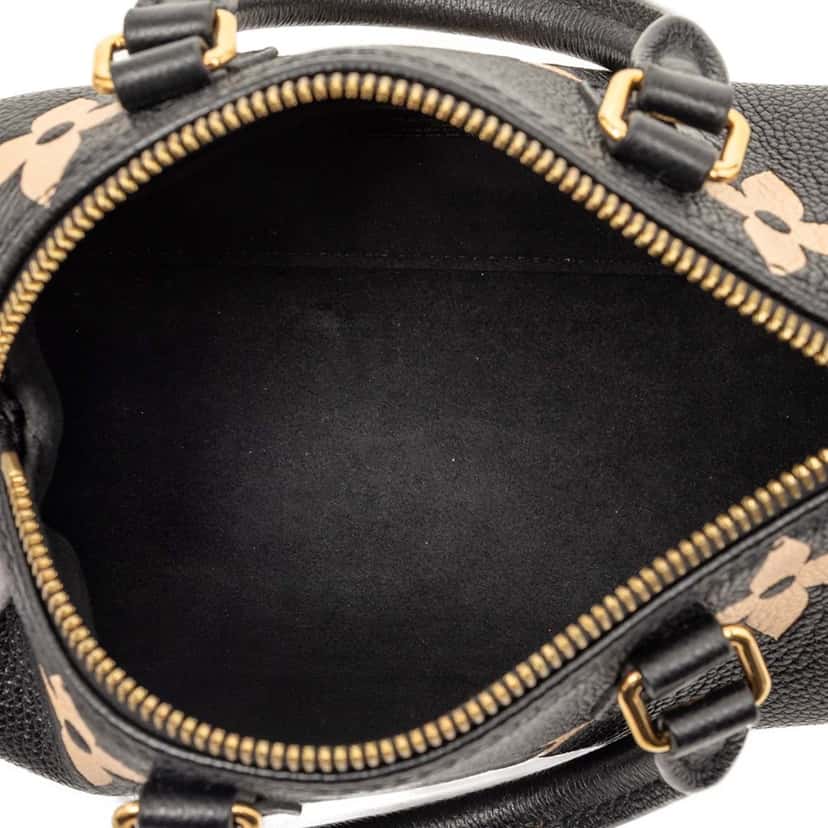 Louis Vuitton Bicolor Monogram Empreinte Giant Papillon BB Black Leather Very good condition - Model View