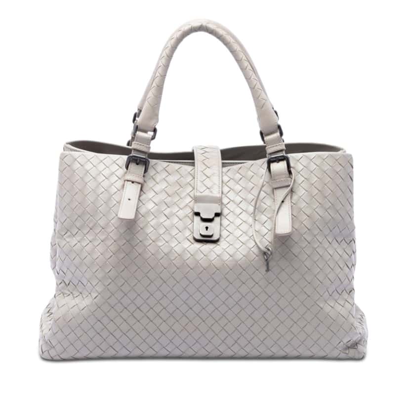 Bottega Veneta Medium Nappa Intrecciato Roma Tote Other Leather Very good condition - Front View