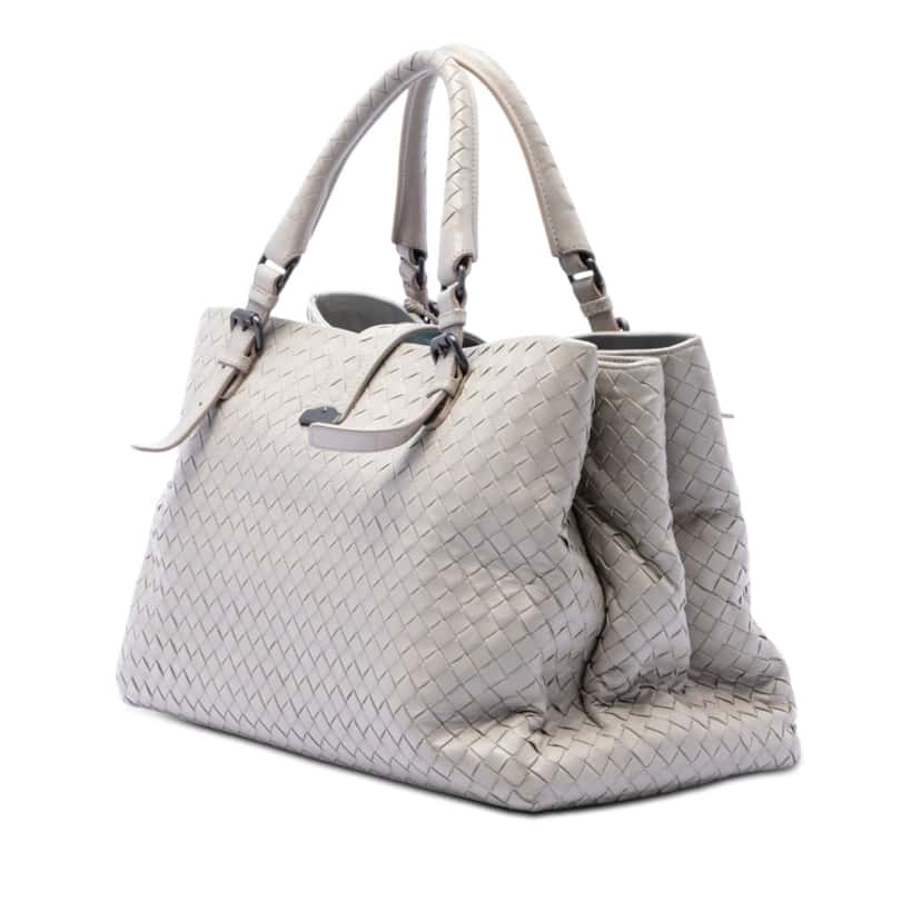 Bottega Veneta Medium Nappa Intrecciato Roma Tote Other Leather Very good condition - Back View