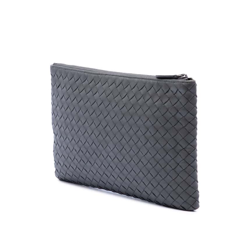 Bottega Veneta Nappa Intrecciato Clutch Other Leather Very good condition - Back View