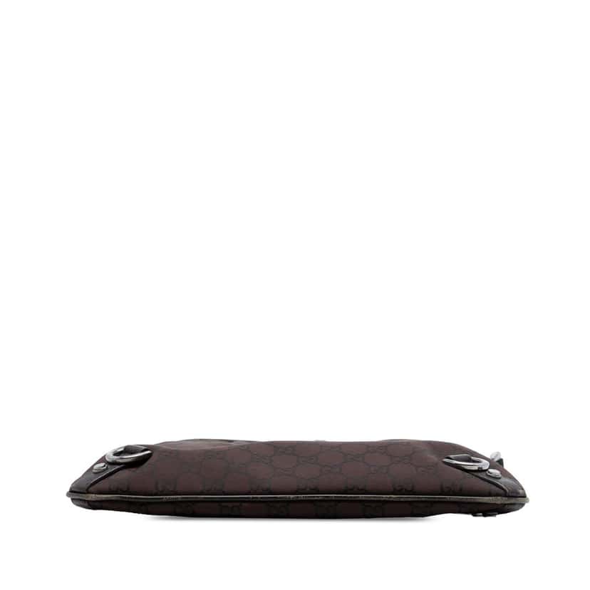 Gucci GG Nylon Abbey D Ring Crossbody Brown Very good condition - Inside View