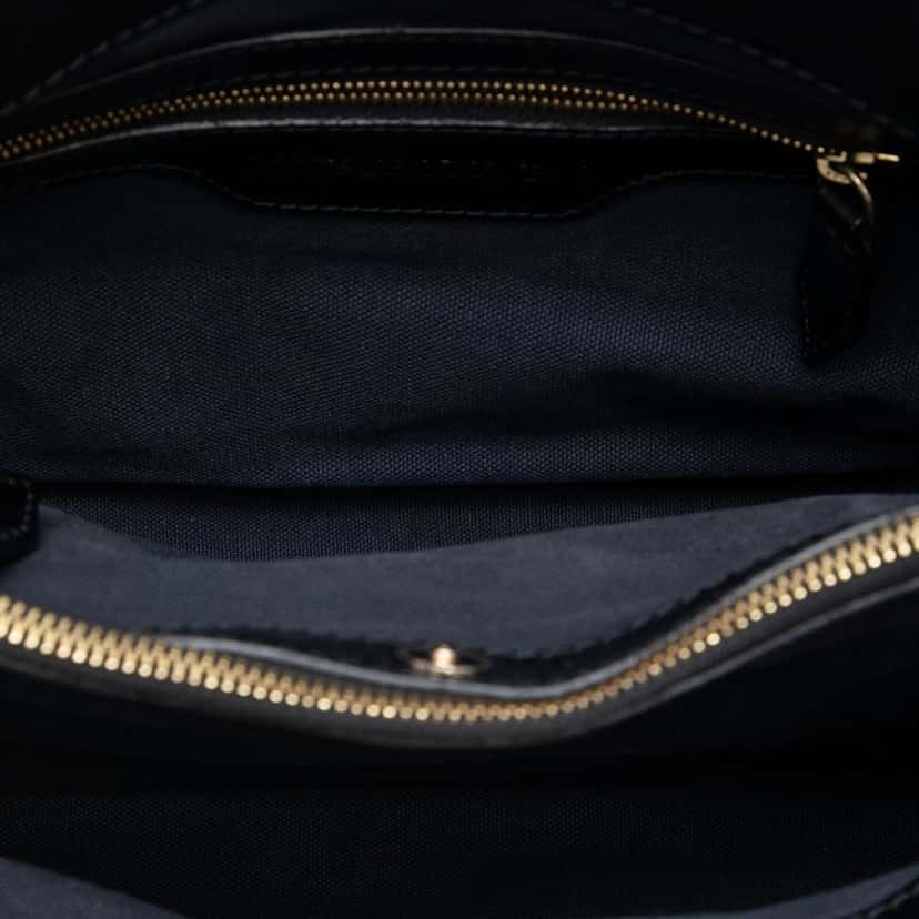 Burberry Small House Check Canvas Bridle Hepburn Satchel Brown Very good condition - Model View