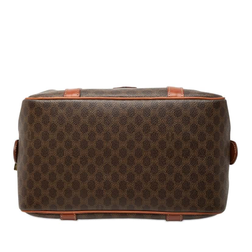 Celine Macadam Coated Canvas Handbag Brown Very good condition - Inside View