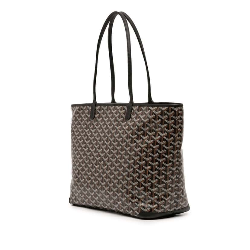 Goyard Goyardine Artois MM Black Very good condition - Back View