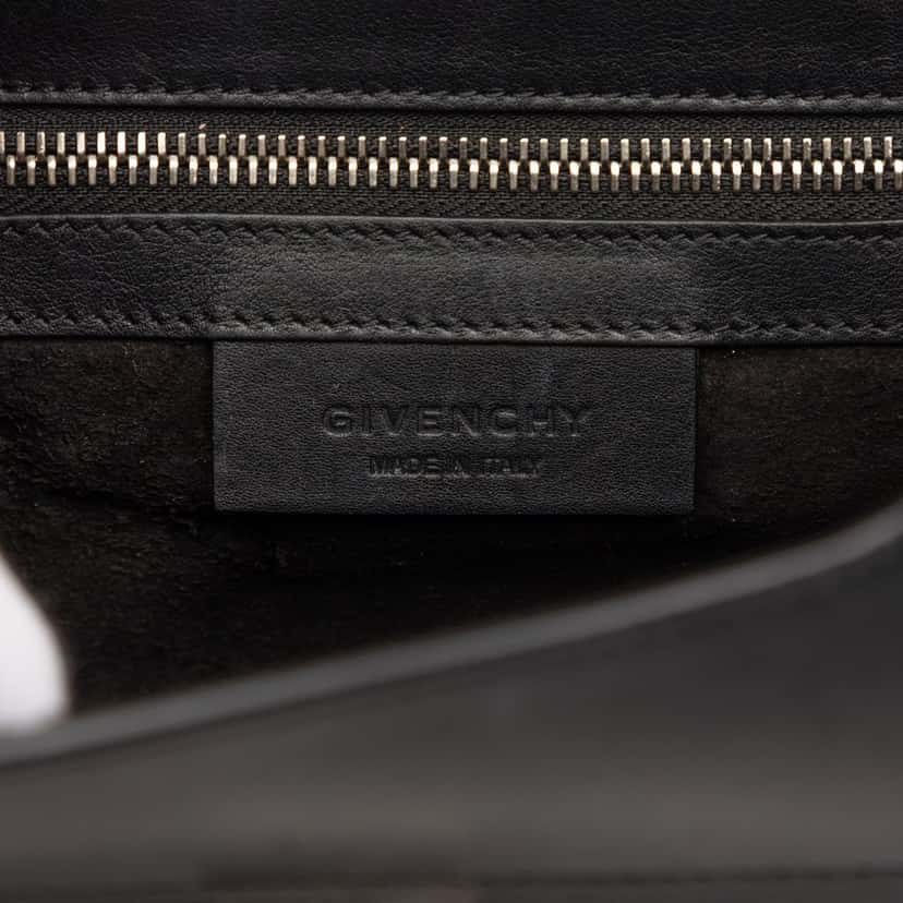 Givenchy Mini Studded Goatskin Pandora Box Crossbody Black Leather Very good condition - Box View