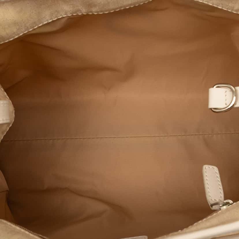 Dior Small Diorissimo Trotter Canvas Lovely Charm Tote Brown Very good condition - Model View