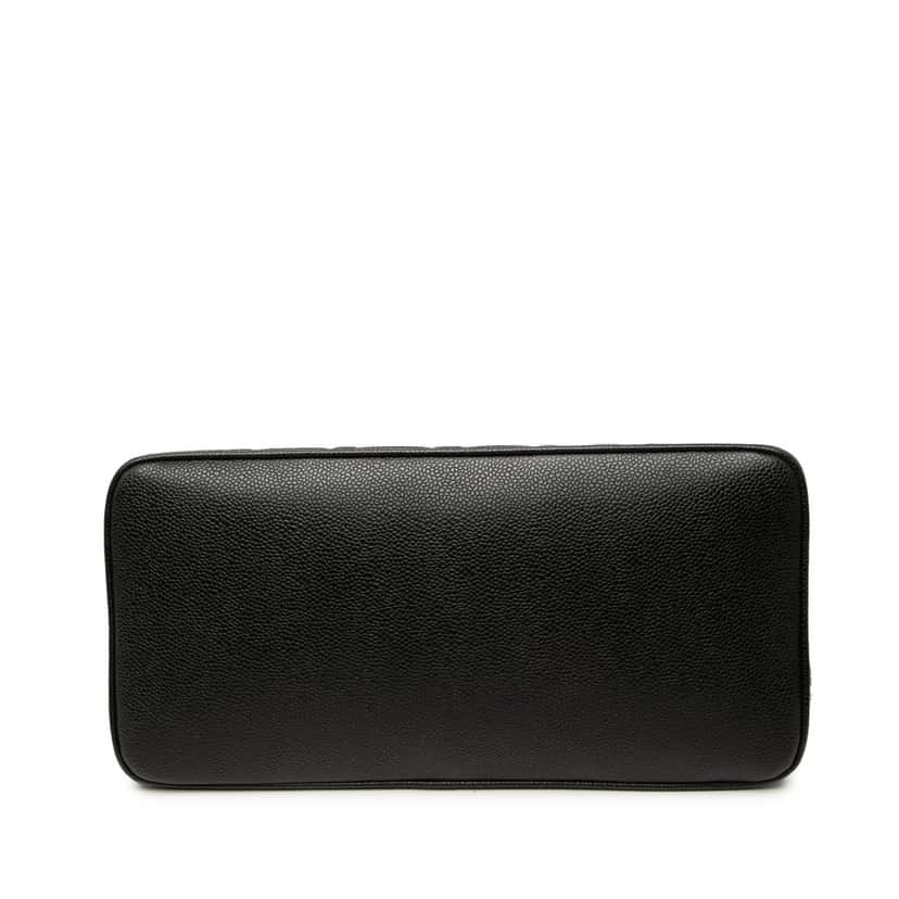 Chanel Caviar Medallion Tote Black Leather Very good condition - Inside View