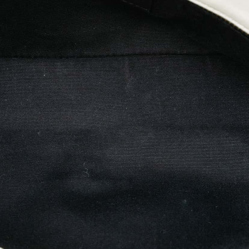 Saint Laurent Tweed Monogram Kate 99 Tassel Bag White Very good condition - Model View