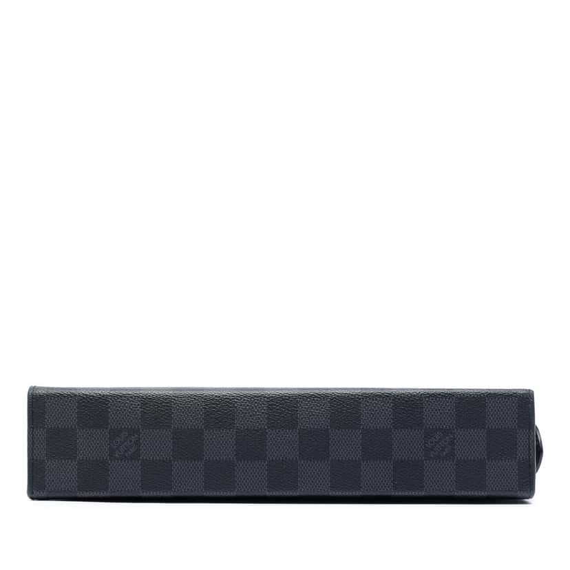 Louis Vuitton Damier Graphite Pochette Voyage MM Black Very good condition - Inside View