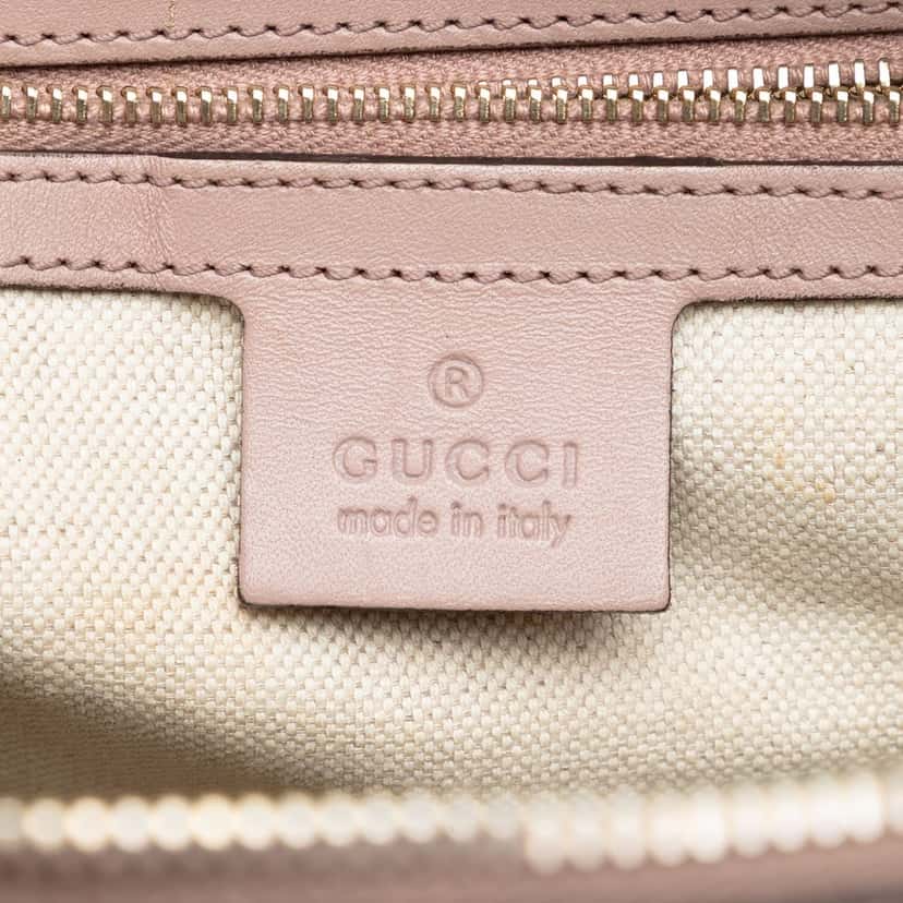 Gucci Medium GG Canvas Web Joy Boston Bag Beige Very good condition - Box View