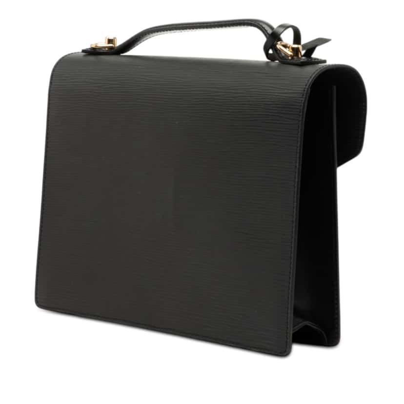 Louis Vuitton Epi Monceau 28 Black Leather Very good condition - Back View