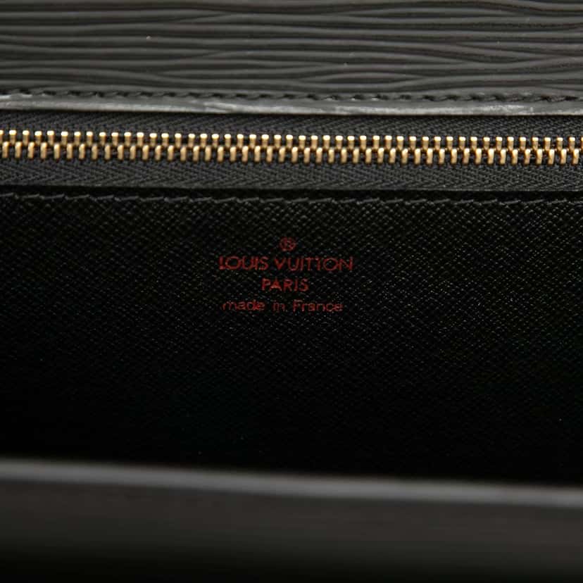 Louis Vuitton Epi Monceau 28 Black Leather Very good condition - Box View