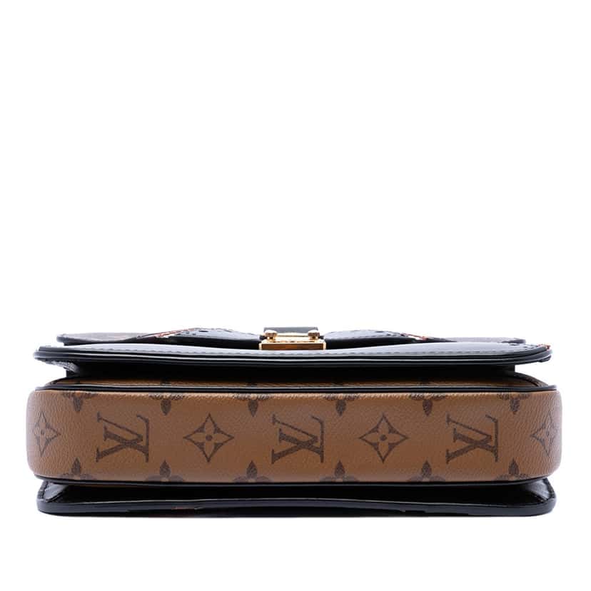 Louis Vuitton Monogram Brogue Pochette Metis Brown Very good condition - Inside View