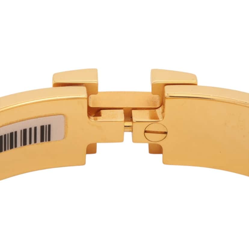 Hermès Narrow Enamel Chorus Stellarum Clic H Bracelet PM Pink Very good condition - Box View