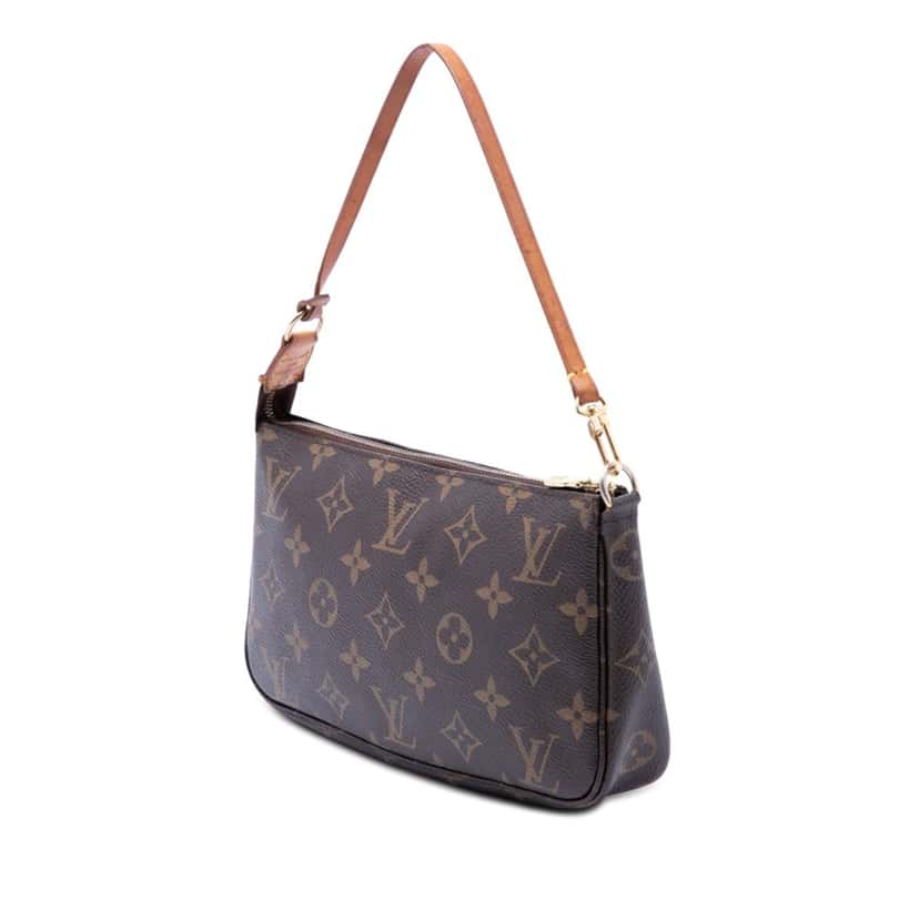 Louis Vuitton Monogram Pochette Accessoires Brown Very good condition - Back View