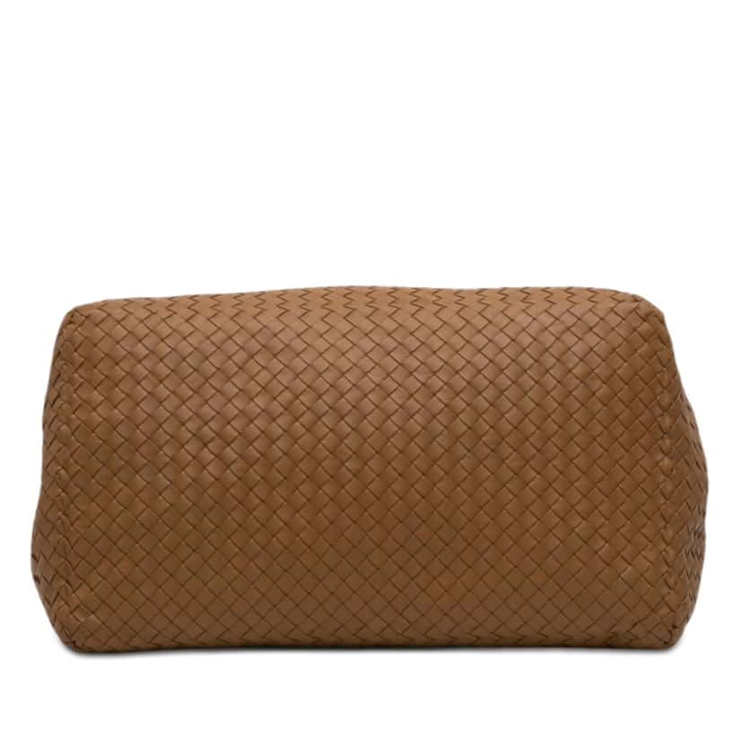 Bottega Veneta Large Nappa Intrecciato Cesta Tote Brown Leather Very good condition - Inside View