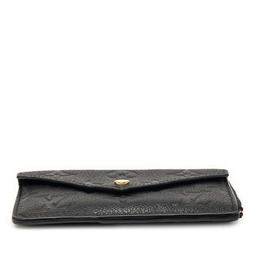 Louis Vuitton Monogram Empreinte Recto Verso Card Holder Black Leather Very good condition - Inside View